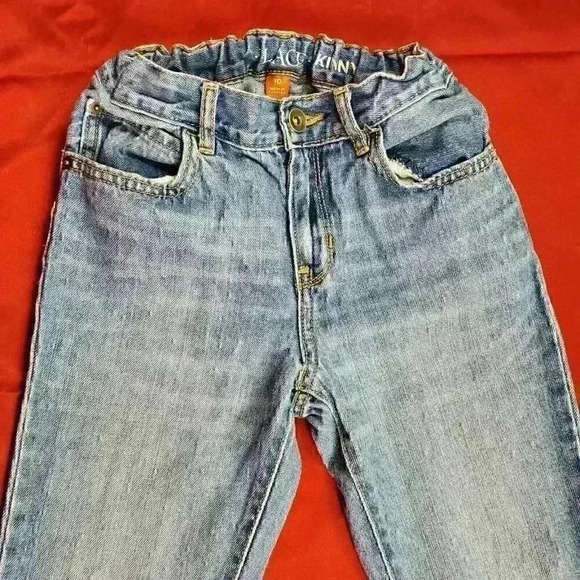 Place Skinny Girl's Jeans Size 10 Blue Mid Wash - Picture 4 of 7